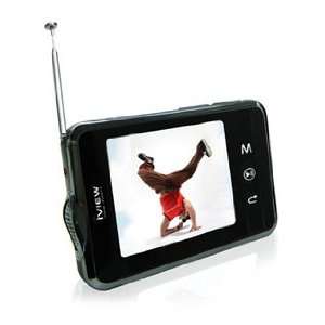  RJ TECH iVIEW 350PTV Portable 3.5 Digital ATSC TV  Black 