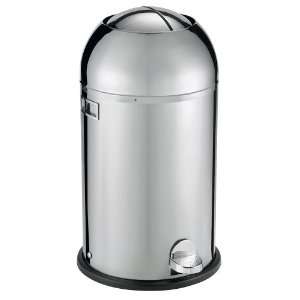  Polder Wink Waste Can, Stainless Steel