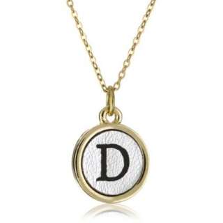 Dillon Rogers Shimmering Metallic Pendants Initial D Necklace 