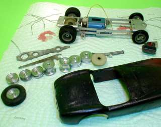 AMT 1964 Ford Cobra Roadster 1/24th Slot Car Parts Kit 65 Issued 9002 