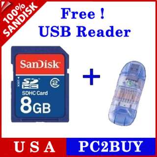 8Gb Memory Card for SONY CYBER SHOT DSC W320/DSC W330 +  