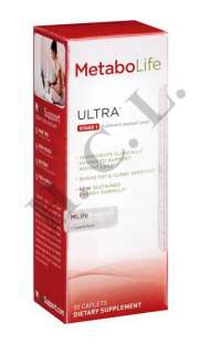 Metabolife Ultra Stage 1 Dietary Supplement, 90 Caplets  