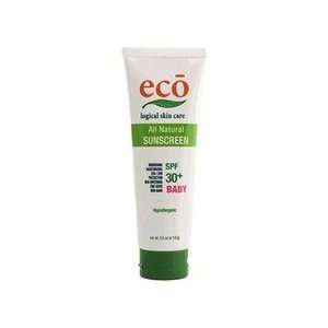  Eco Logical Skin Care All Natural Baby Sunscreen SPF 30 (3 