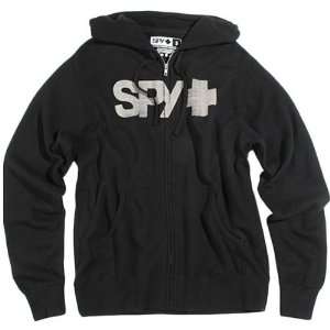 Spy Optic Photocopy Fleece Mens Hoody Zip Fashion Sweatshirt   Black 