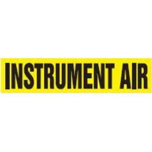 INSTRUMENT AIR   Self Stick Pipe Markers   outside diameter 8   10