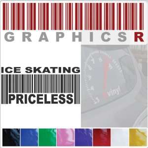   Barcode UPC Priceless Ice Skating Skates Skater Figure A706   White