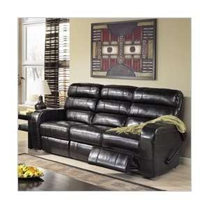  Navy Blue Tandem Arizona Leather Reclining Sofa Furniture 