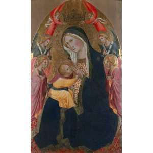   40 inches   Madonna of Humility with adoring angels