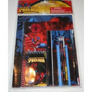  Piece Value School Supply / Stationery Set Supply Pack by Spider Man