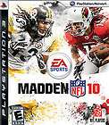 Madden 10 playstation 3 Original Replacement Case  NO GAME INCLUDED 