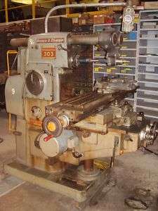 Brown and Sharpe dynamaster 203 mill milling machine  