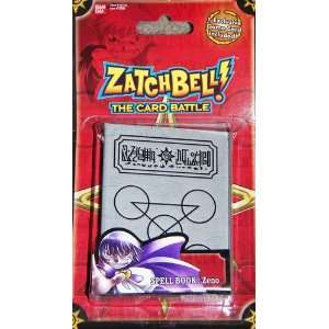 Zatchbell (The Card Battle) Spell Book Zeno Toys & Games