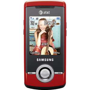 Samsung A777 Red Unlocked GSM GPS Slider Cell Phone for AT&T or T 