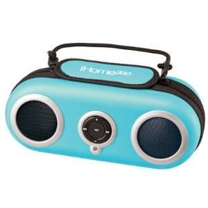 iHome iH13 Portable Protective Speaker Case for iPod (Blue 