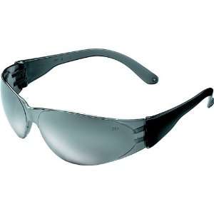   Safety Glasses   Silver Mirror Lens/Grey Temples
