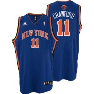  Jamal Crawford Jersey adidas Blue Swingman #11 New York 