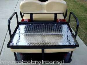 Rear Flip seat kit for EZGO Golf Cart TXT model (White) Limited Xmas 