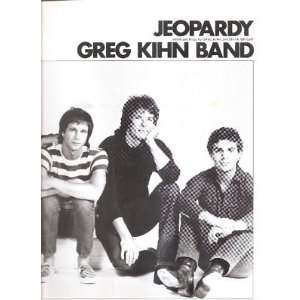  Sheet Music Jeopardy Greg Kihn Band 106 