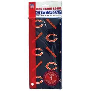  Chicago Bears Gift Wrapping Paper