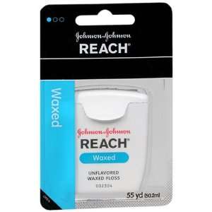  Reach J&J Dental Floss Waxed 55 Yd (Pack of 6) Health 