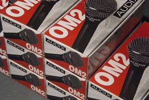 NEW Audix OM2 Dynamic Vocal Microphone OM 2  