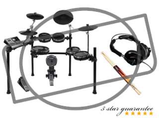 Alesis DM10 Studio Electronic Drum Kit Set 6 Piece + DMPhones + Sticks 