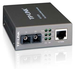 TP Link MC100CM Fast Ethernet Fiber Media TX Converter  