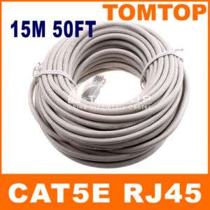 15M CAT5 cat 5 RJ45 Ethernet Network Cable 50FT CAT5E  