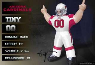 Arizona Cardinals NFL Large 8 Ft Inflatable Football Player  