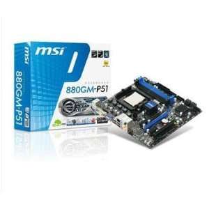  MSI Socket AM3/AMD 880G/DDR3/A&GbE/MATX Motherboard 880GM 