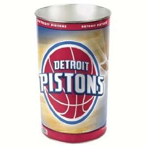   Detroit Pistons Waste Paper Trash Can   Trash Cans