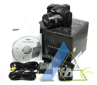 Nikon COOLPIX P500 Black 36x Optical Zoom Full HD+4GB+7Gifts+1 Year 