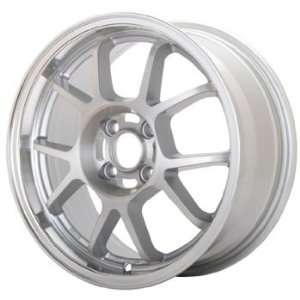 Konig Foil 17x7 Silver Wheel / Rim 5x100 with a 40mm Offset and a 73 
