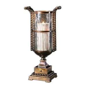  Uttermost Sherise Bronze Hurricane Buffet Lamp
