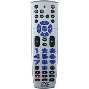    ONE FOR ALL URC4220 4 Device Big Easy Universal Remote Electronics