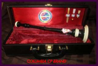 CP Brand New BOMBARD OBOE Rosewood Black Flute Chanter With Hard Carry 