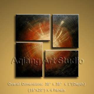   Large Abstract Oil Painting Modern Textured Canvas Wall Art 60x20 G088