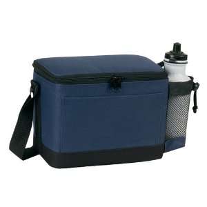   Pack Cooler W/ Bottle Holder Navy Blue,CP 6906 Patio, Lawn & Garden