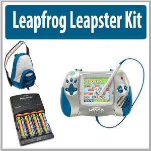 LeapFrog Leapster L Max with Leapster Backpack & 4 AA Batteries w 