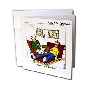   Cartoons   Jung And Restless   Greeting Cards 6 Greeting Cards with