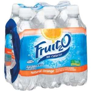   No Calories Natural Orange Flavored Water 6 pk   16 oz (Pack of 4