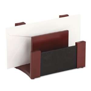  Rolodex Wood Faux Leather Desktop Sorter ROL81765 Office 