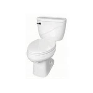  Mansfield 137 189BONE Two Piece Wave Design Elongated Front Toilet 