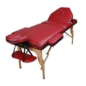   Portable Massage Table 4 Tatoo Spa Salon   Burgundy