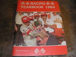 RARE 1984 Nascar Racing Yearbook Program Allison Petty Earnhardt Terry 