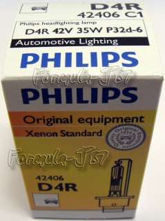 PHILIPS D4R X 2 BULBS 42406 C1 OE REPLACEMENT DOT APPROVED STREET 
