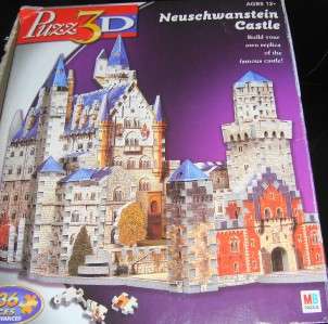   Castle Puzz3D Foam Puzzle 836 Pieces Puzz 3D Wrebbit Jigsaw  