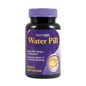 Natrol Water Pill 60 Tabs Weight Management 10/2012 047469009359 