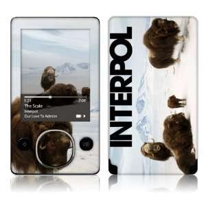   Microsoft Zune  80GB  Interpol  Buffalo Skin  Players