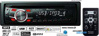 Pioneer DEH 3300UB In Dash Car Stereo Radio Receiver with USB/iPod 